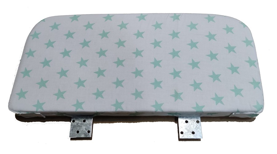 Timoore Elle upholstered crib rail E03 (46x21x4)